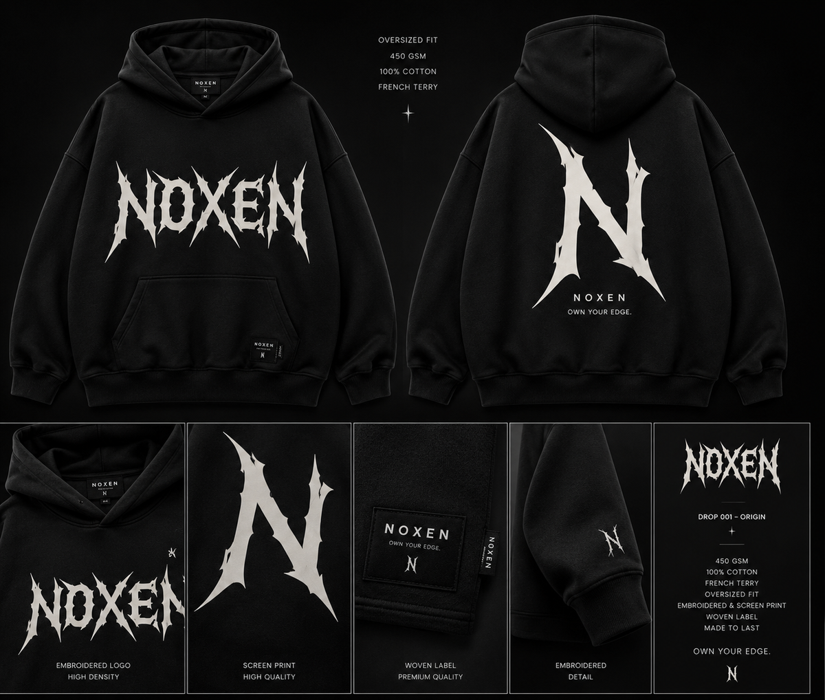 NOXEN — Hoodie Drop 001